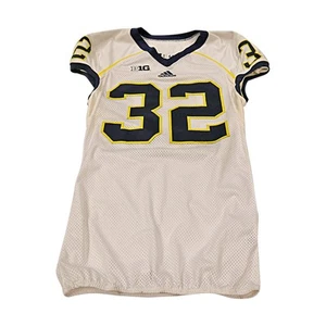 Camiseta Adidas visitante 2013 #32 emitida por el equipo De'Veon Smith Michigan (talla 44) - Imagen 1 de 3