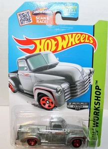 Camioneta Chevy Hotwheels 1952 Zamac Wallmart exclusiva como nueva cardada - Imagen 1 de 2