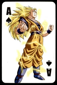 Tarjeta de póquer Dragon Ball Z Funimation Goku Super Saiyan 2016 3 casi nueva #ACE - Imagen 1 de 2