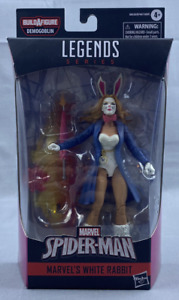 Figurine lapin blanc Marvel Legends 6" Spider-Man Demogoblin BAF Wave neuve dans sa boîte