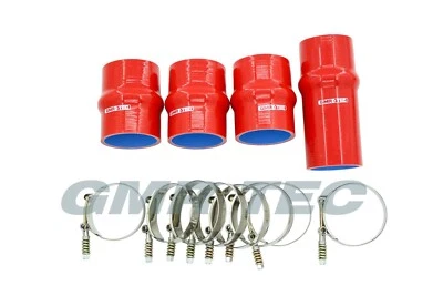 Red Silicone Intercooler Boot Kit Fit 03-07 Dodge Ram Cummins 5.9L Diesel - Image 1 of 4