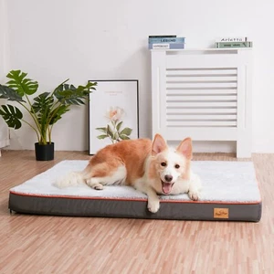 Medium Pet Orthopedic Calming Bed Washable Soft Warm Mat Memory Foam Pet Bed - Picture 1 of 14