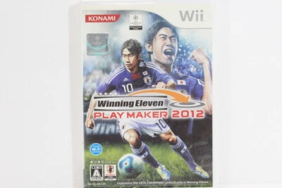 Winning Eleven Play Maker 2012 CIB Nintendo Wii Japan Region Import US Seller - Image 1 of 3