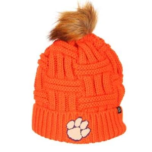 Clemson Tigers Zephyr Women's Theta Pom Knit - Picture 1 of 1