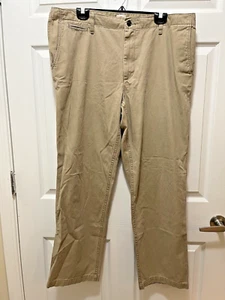 Dockers Khakis Pants Mens 38X32 Tan Khaki 100% Cotton Straight - Picture 1 of 6