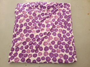 The Land of Nod "Purple Flowers" Twin Duvet - Picture 1 of 3