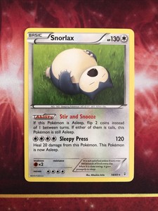 Pokemon Card Snorlax Generations #58/83