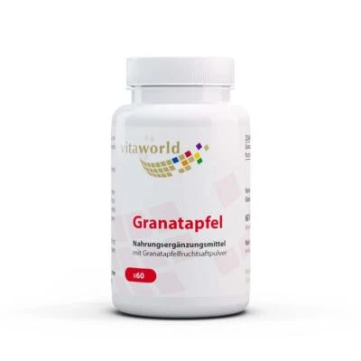 VITA-WORLD GMBH Vita World Granatapfel 500 mg (60 Kapseln)