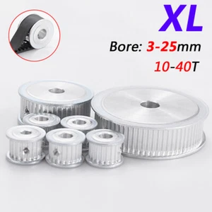 XL Pulley, Bore 3-25mm, 10-40T, For 10mm Wide Timing Belt, For 3D Printer, CNC - Picture 1 of 12