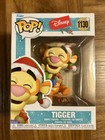 Funko pop Disney Christmas Holiday Tigger #1130 See Pictures For Condition!