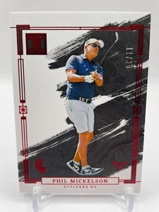 2024 Panini Impeccable FOTL Phil Mickelson Red 11/36 HyFlyers GC LIV Golf SSP 🔥 - Picture 1 of 6