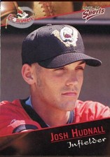 2001 Williamsport Crosscutters JOSH HUDNALL PIRATES MULTI AD SPORTS monroe la