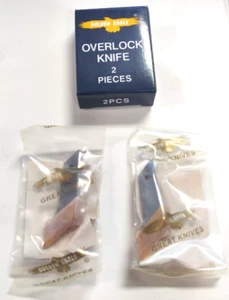 Cuchillo Overlock Golden Eagle 118-45906 para máquinas de coser Juki MO-2516 JUEGO DE 2 PIEZAS - Imagen 1 de 1
