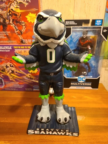 Seattle Seahawks NFL Team Mascot Statue Cover