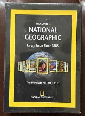 The Complete Nat Geo Every Issue 1888-2008 Win/Mac 6 DVD-ROM National Geographic - Image 1 of 2