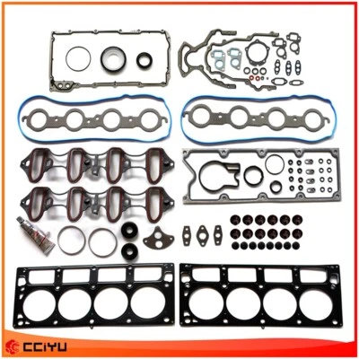 Conjunto completo de junta de motor HS26192PT para GMC Sierra 1500 HD 2001 2002 2003 6.0L - Imagem 1 de 4