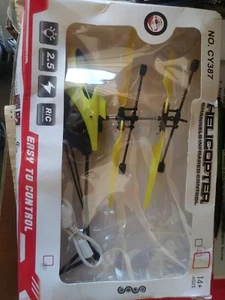 Control infrarrojo de canales amarillos para helicóptero - Imagen 1 de 2