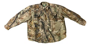 Cabelas Men’s Realtree AP Cano Hunting Long Sleeve Button Down Size 2XL - Picture 1 of 4