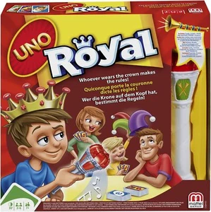 Mattel UNO Card Game Royal Revenge Childrens Game - Picture 1 of 8