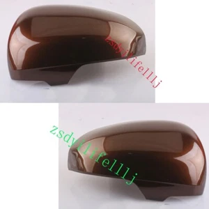2x For Toyota Mark X 2010-2017 Left Right LH R Rearview Mirror Brown Upper Cover - Bild 1 von 1
