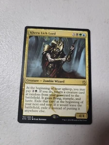 1x Kheru Lich Lord | MtG Magic Khans of Tarkir | English LP Free Shipping - Picture 1 of 2