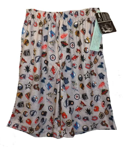 New NHL Hockey Teams YOUTH Sizes S-M-L-XL Pajama Shorts $20 Cover