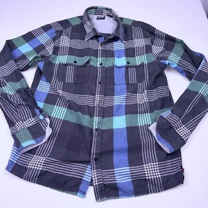 Rusty Shirt Men's XL Multicolor Plaid Slim Fit Pockets Long Sleeve Button-Up - Picture 1 of 8