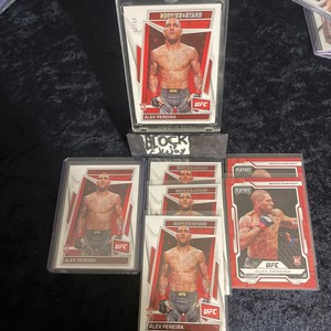 2023 ufc chronicles Alex Pereira /25 Rookies And Stars Plus Bonus 6