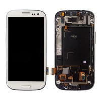 OEM LCD Screen and Digitizer Assembly for Samsung i9300 Galaxy S iii -  White 