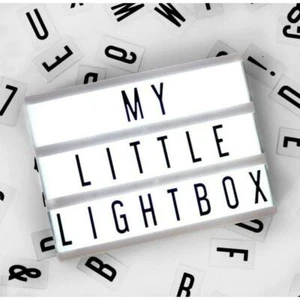 Light Up Your Life A6 Mini Magnetic Cinematic Light Box Sign Fridge Magnet - Picture 1 of 3
