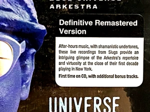 SUN RA & HIS BLUE UNIVERSE ARKESTRA Universe In Blue CD w Hype, Bonus Tracks - Picture 1 of 3