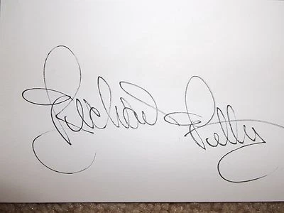 Richard Petty  Autographed 3x5 index card  - Image 1 of 3