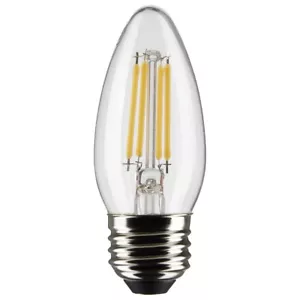 Satco S21290 / S21291 - 5.5 Watt B11 LED Light Bulbs - 2700K or 3000K (6 Pack) - Picture 1 of 17