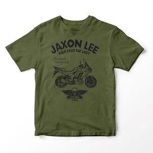 Camiseta JL Ride Illustration para un fanático de motocicleta Kawasaki Versys 1000 2019 - Imagen 1 de 23