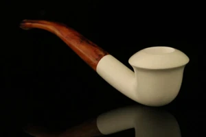 Tubo de espuma de mar Calabash Block con estuche equipado M1319 - Imagen 1 de 7