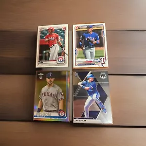 2020 Bowman 1. Bayron Lora 4 Karten Lot - Bild 1 von 5