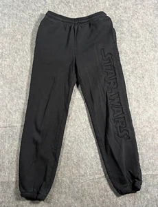 Gap Star Wars Jogger Pants Kids Size XXL (14-16) Black Elastic Waistband Casual - Picture 1 of 7