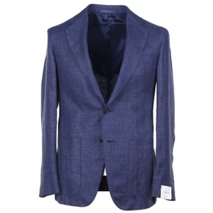 Caruso Slim-Fit 'Aida' Soft-Constructed Wool-Linen Sport Coat 38R (Eu 48) NWT - Picture 1 of 10