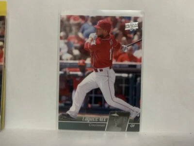 #144 Laynce Nix Cincinnati Reds 2010 Upper Deck Series 1 Baseball Card NG - Image 1 of 2