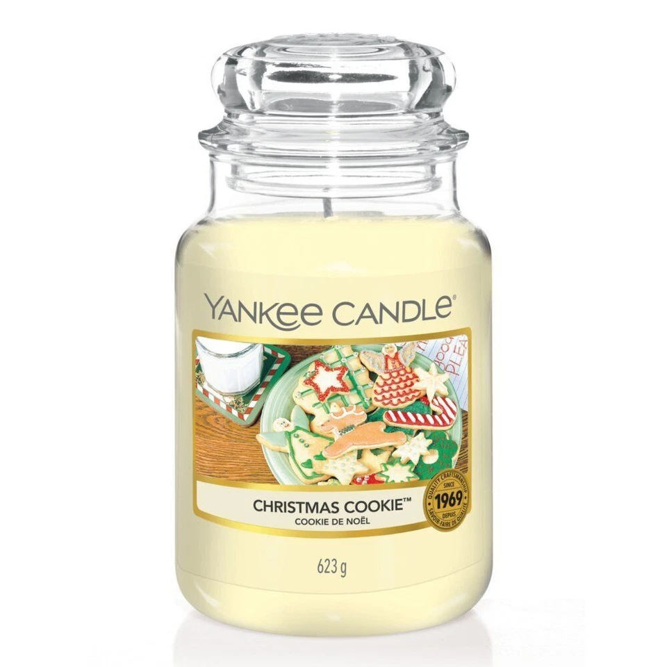 Yankee Candle Christmas Cookie 623g Glas-Duftkerze (115504E)