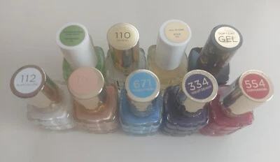 Loreal Paris Nagellack Set Paket 112 116 671 334 554 110 Base Coat Top Coat Oil. - Bild 1 von 4