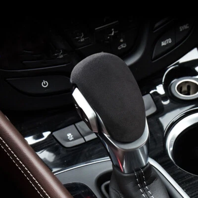 Alcantara Suede Gear Shift Knob Cover Trim for BUICK Envision 16-20 Encore GX - Image 1 of 4