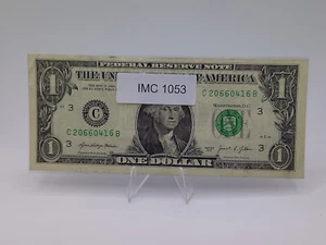 Ausgefallene Seriennummer 1 $ Geburtstagsschein 16. April 2066 C20660416B Philadelphia 1053 - Bild 1 von 1