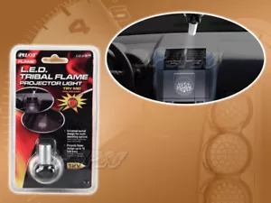 PILOT CZ-231 LED TRIBAL FLAME INTERIOR PROJECTOR LIGHT CAR TRUCKS SUV'S WHITE - Picture 1 of 1
