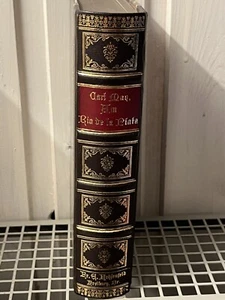 Karl May - Am Rio de la Plata - Bamberg - Reprint - Halbleder - Luxus - Bild 1 von 3