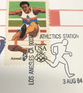 ODZ&USCARD 20 UNPOSTED POSTAL CARDS 1984 OLYMPIC GAMES ROBERT PEAK STATION 535 - Picture 1 of 5