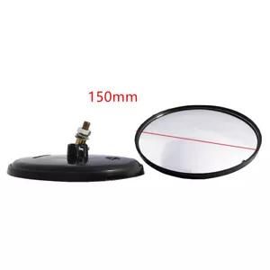 150mm Tricycle Round Concave Convex Mirror 4-Wheeler Reflector Rearview Mirrors - Foto 1 di 9
