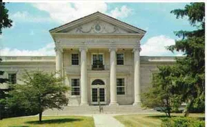 Postal Ripon WI ""Biblioteca Ripon College Lane"" Wisconsin - Imagen 1 de 2
