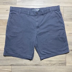 Carhartt Mens Rugged Flex Relaxed For Canvas Work Shorts Size 48 Gray - Picture 1 of 15