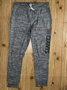 G-III 4 Her By Carl Banks San Francisco Giants Gray Joggers Women’s Size M NWT - Picture 1 of 11